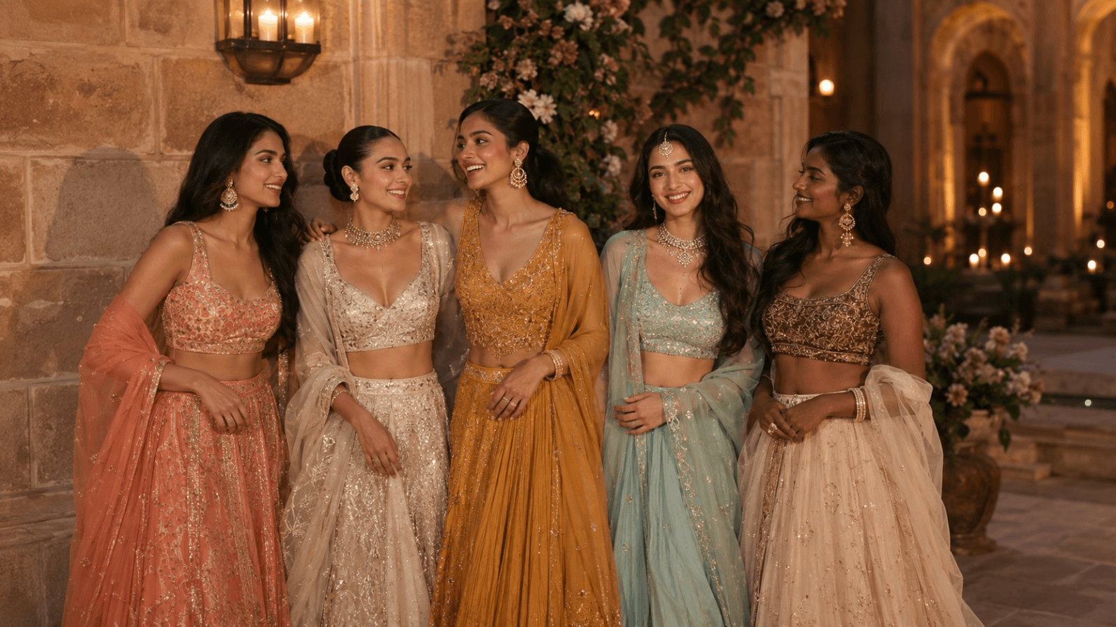 Die Lehenga: Vom Mogulhof zur modernen Braut